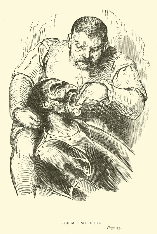 De saknade tänderna av John Gilbert