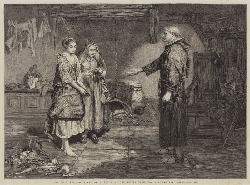 Bibeln och munken av John Pettie