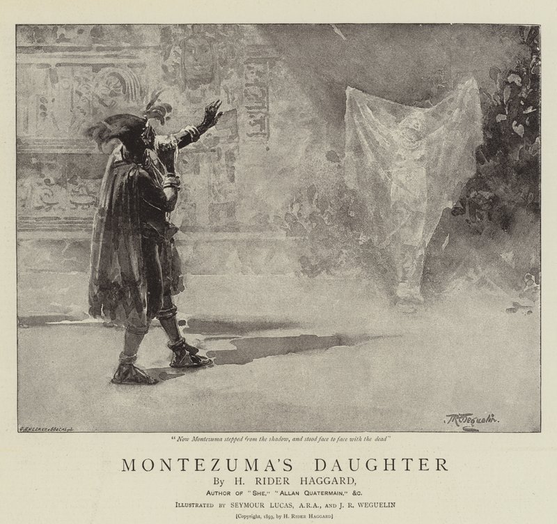 Montezumas dotter av John Seymour Lucas