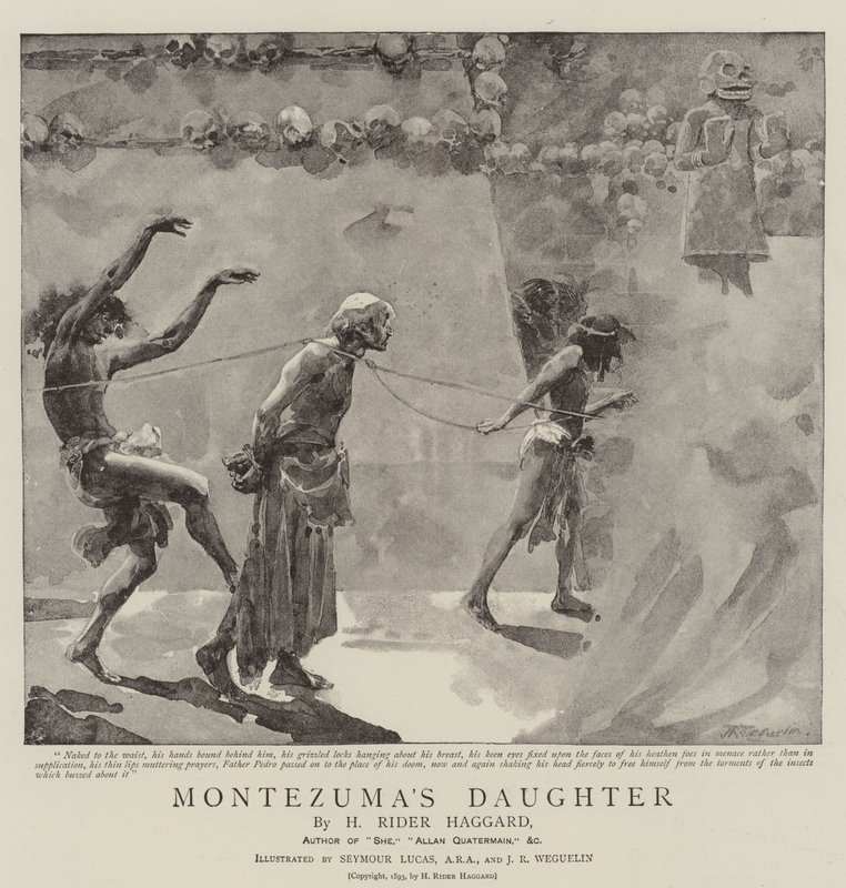 Montezumas dotter av John Seymour Lucas