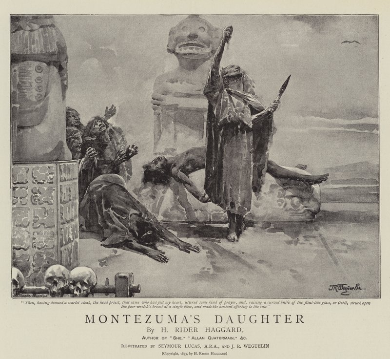 Montezumas dotter av John Seymour Lucas