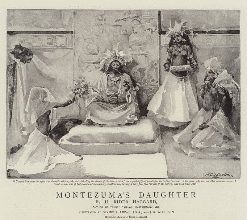 Montezumas dotter av John Seymour Lucas