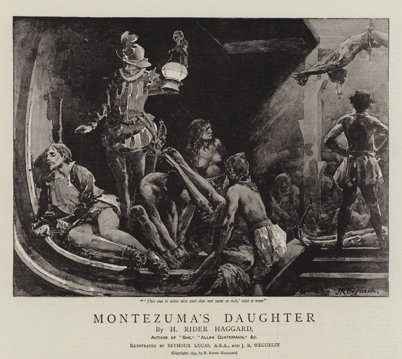 Montezumas dotter av John Seymour Lucas