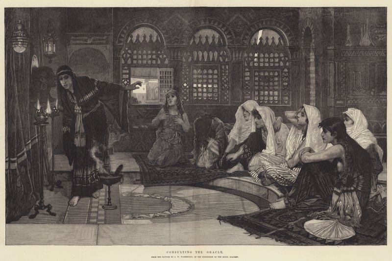 Rådgivning med Oracle av John William Waterhouse