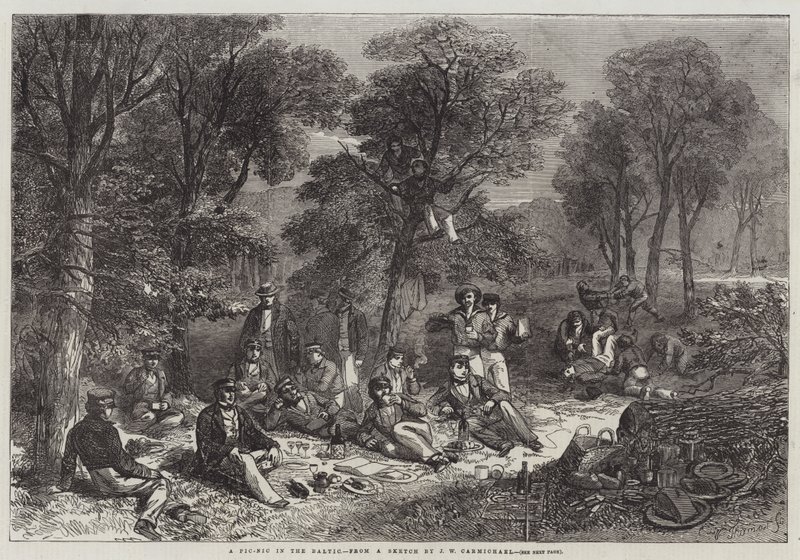 En Pic-Nic i Östersjön av John Wilson Carmichael