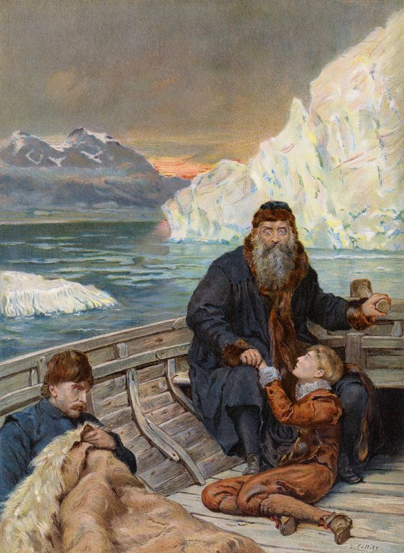 Henry Hudsons sista resa av John (after) Collier