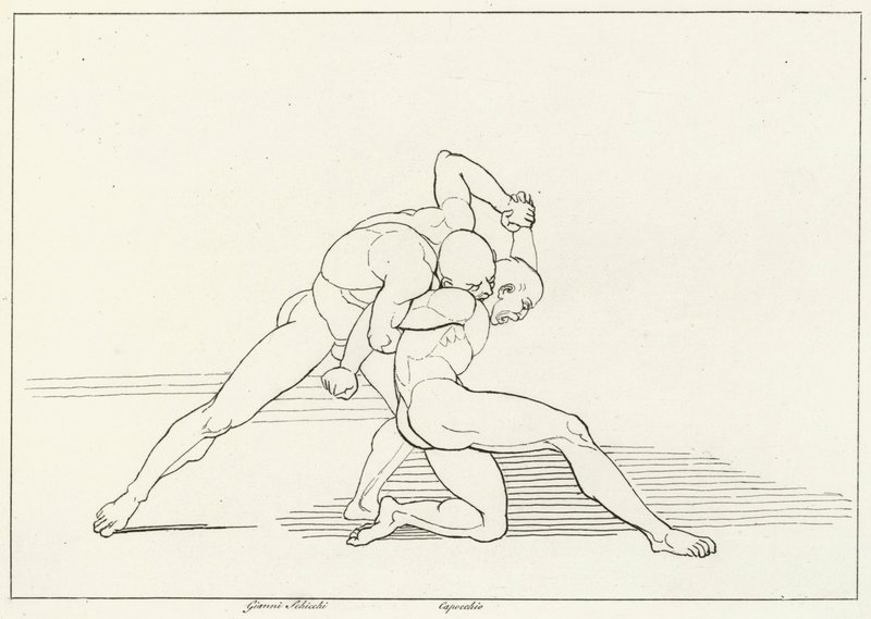 Bedragare, Inferno, Canto 30 (gravyr) av John (after) Flaxman