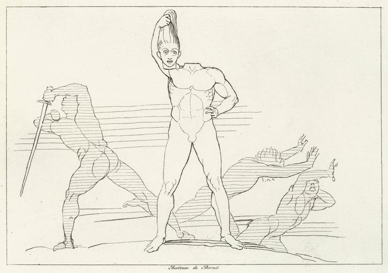 The Schismatics, Inferno, Canto 28 (gravyr) av John (after) Flaxman