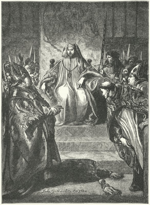 Henrik IV:s tillträde till den engelska tronen av John (after) Gilbert