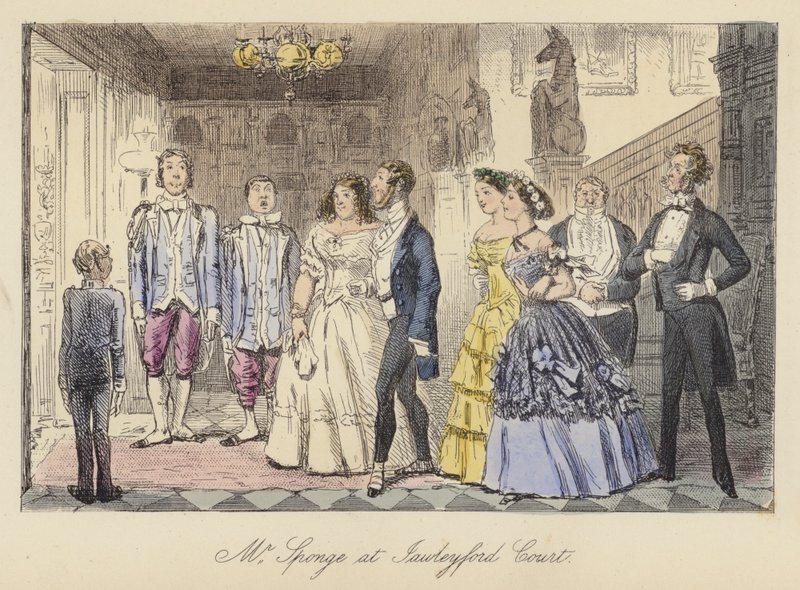 John Leech-illustration för Mr Sponge
