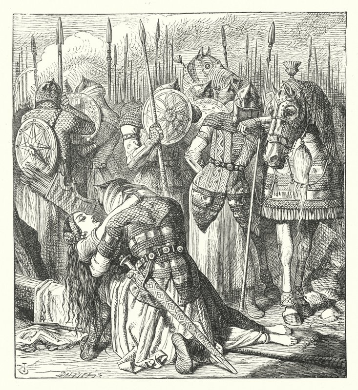 Ett tartarförsök (gravyr) av John (after) Tenniel