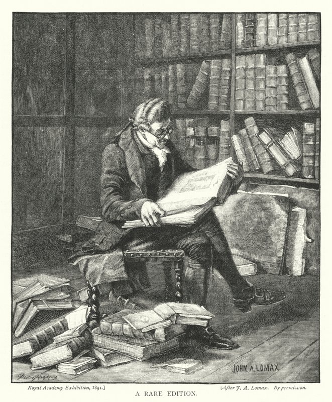 A Rare Edition (gravyr) av John Arthur Lomax