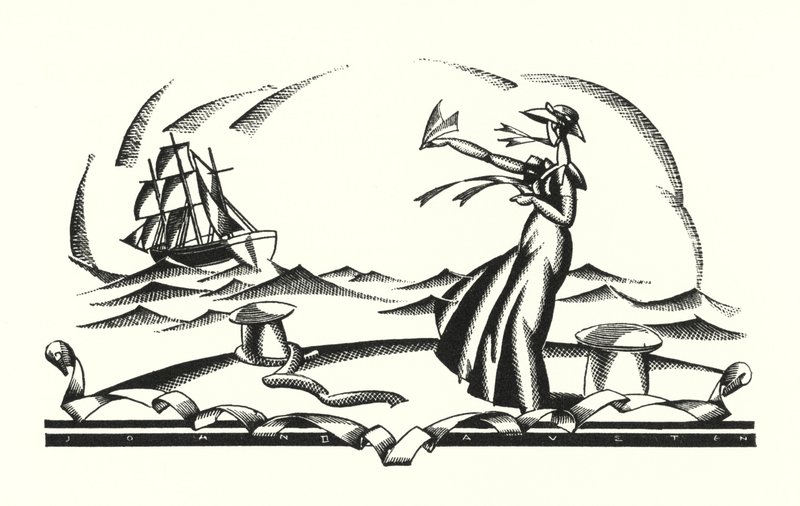 Illustration för Don Juan av Lord Byron (litho) av John Austen