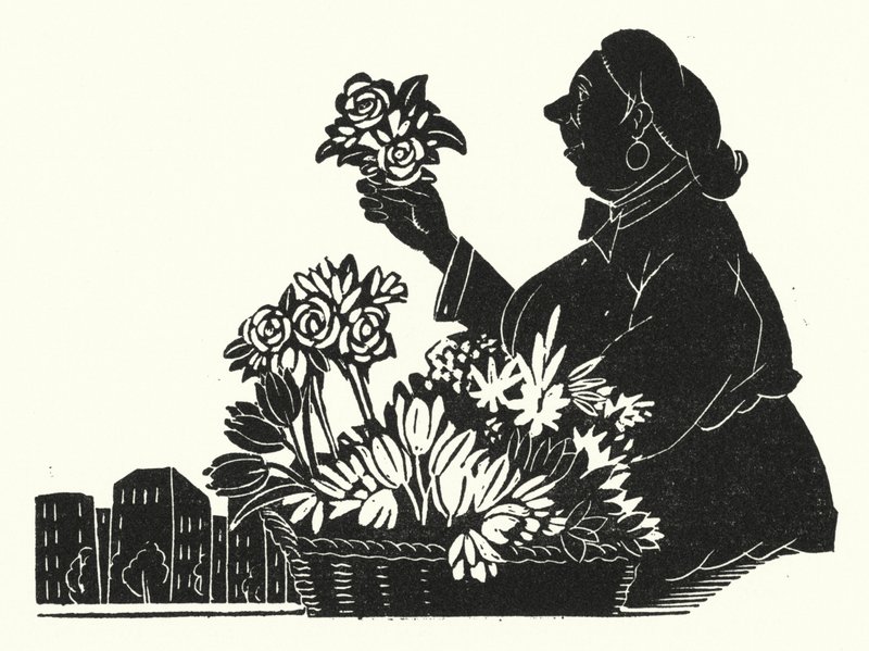 Illustration för Madame Bovary av Gustave Flaubert (litho) av John Austen