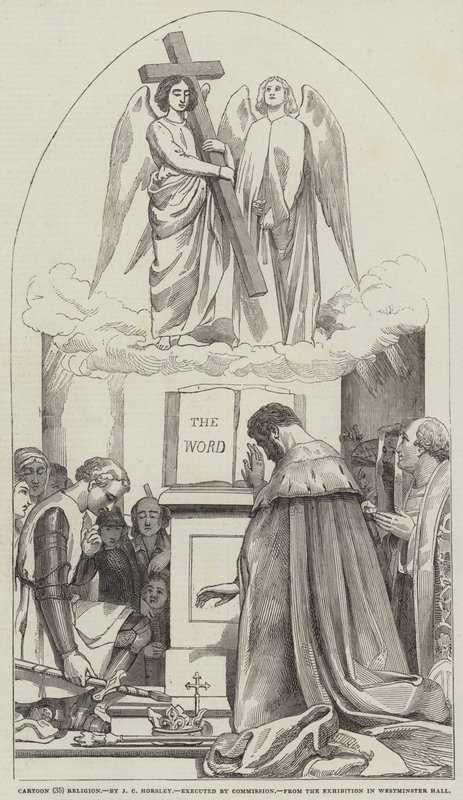 Tecknad film, religion av John Callcott Horsley