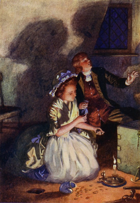Illustration för Treasure Island av John Cameron