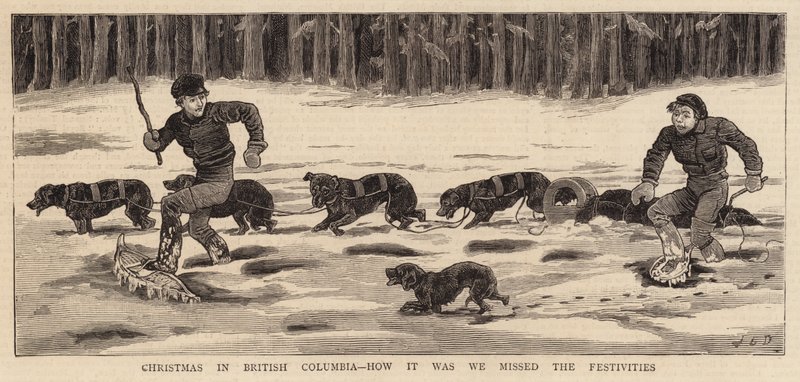Jul i British Columbia, hur det var att vi missade festligheterna av John Charles Dollman