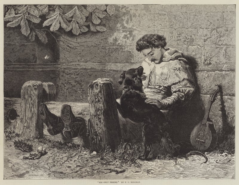 Hans enda vän av John Charles Dollman