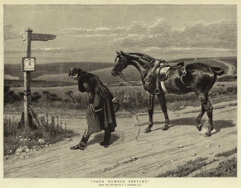Din ödmjuka tjänare av John Charles Dollman