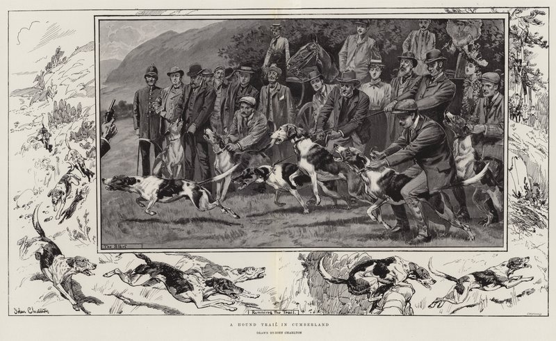 En Hund Trail i Cumberland av John Charlton