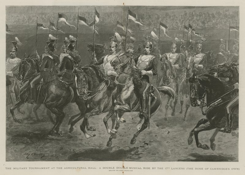 En dubbel dubbel musikalisk tur av 17th Lancers av John Charlton