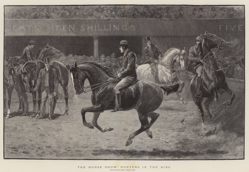 The Horse Show, jägare i ringen av John Charlton
