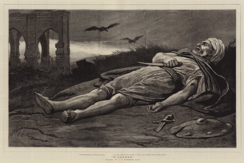 Sårad av John Evan Hodgson
