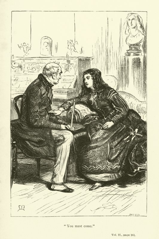 Illustration för Phineas Finn av Anthony Trollope av John Everett Millais