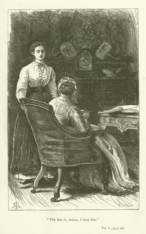Illustration för Phineas Finn av Anthony Trollope av John Everett Millais