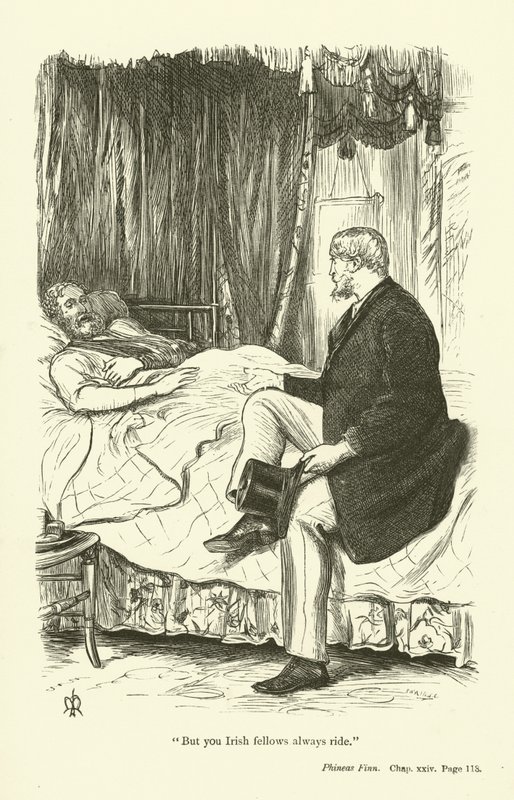 Illustration för Phineas Finn av Anthony Trollope av John Everett Millais