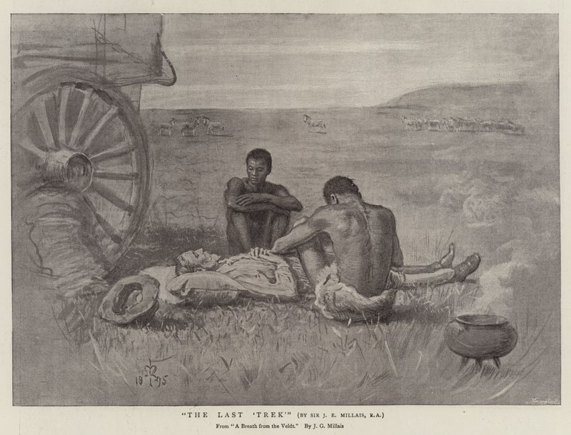 Den sista "vandringen" av John Everett Millais