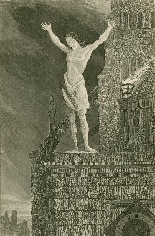 Solomon Eagle fördömer staden av John Franklin
