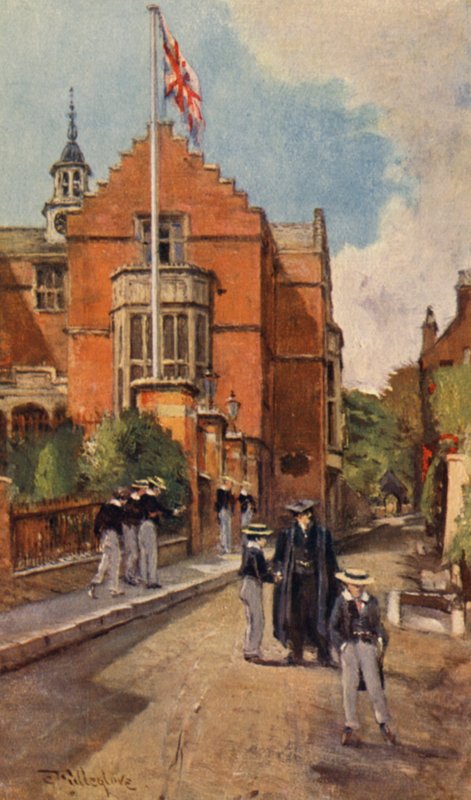 Harv (färg litho) av John Fulleylove