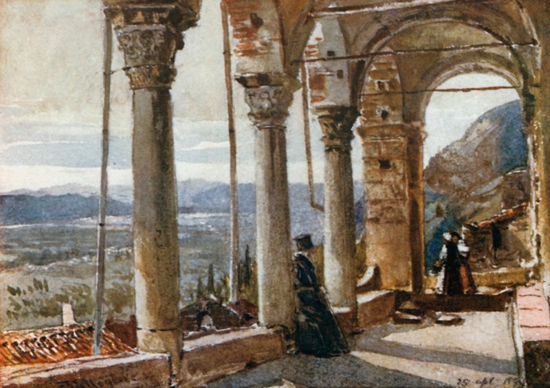 Mistra, nära Sparta av John Fulleylove