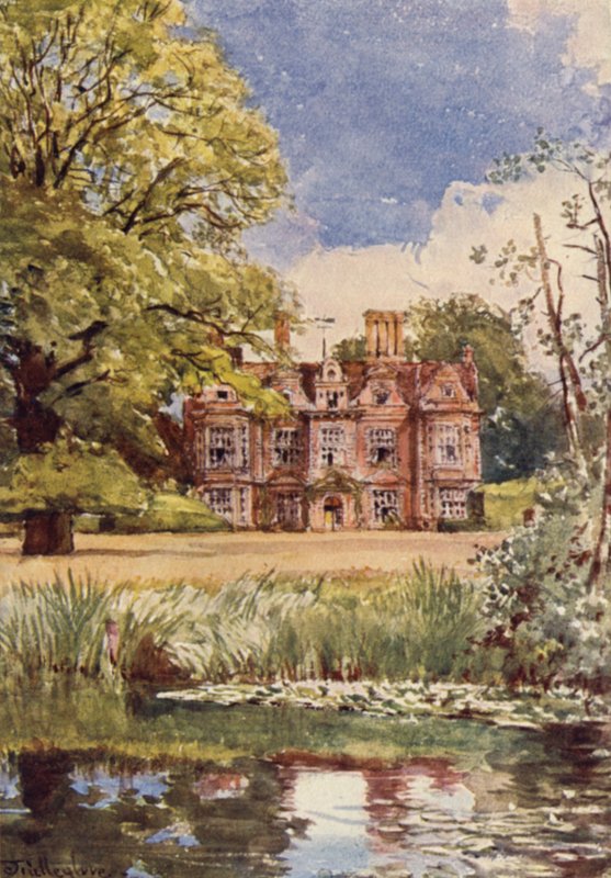 Old Manor House, nära Ickenham (färg litho) av John Fulleylove