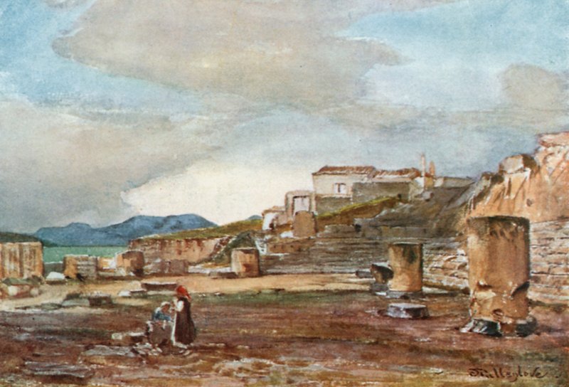 Salen av Mysteriernas stora tempel, Eleusis av John Fulleylove