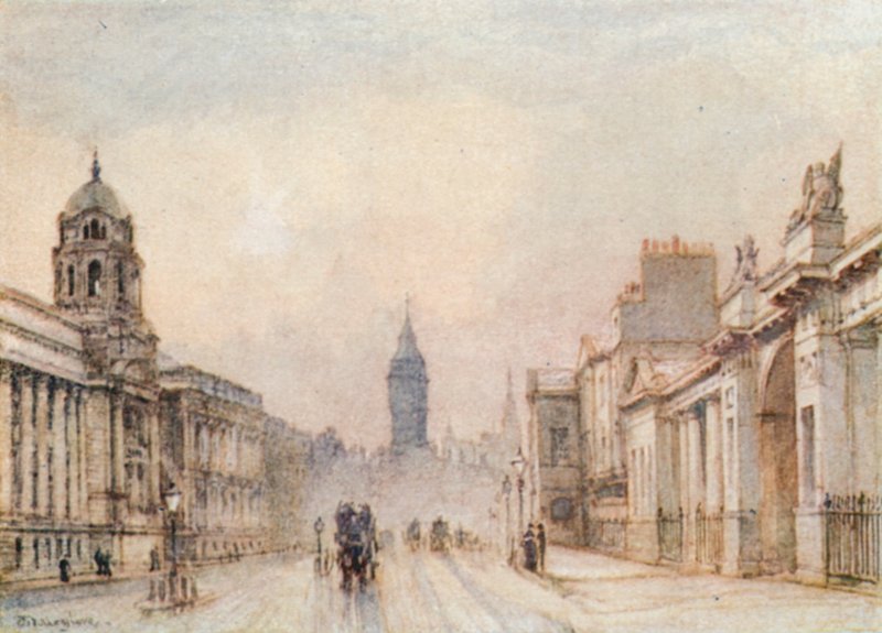 Whitehall 1906 av John Fulleylove