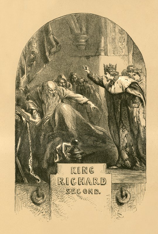 Kung Richard II av John Gilbert