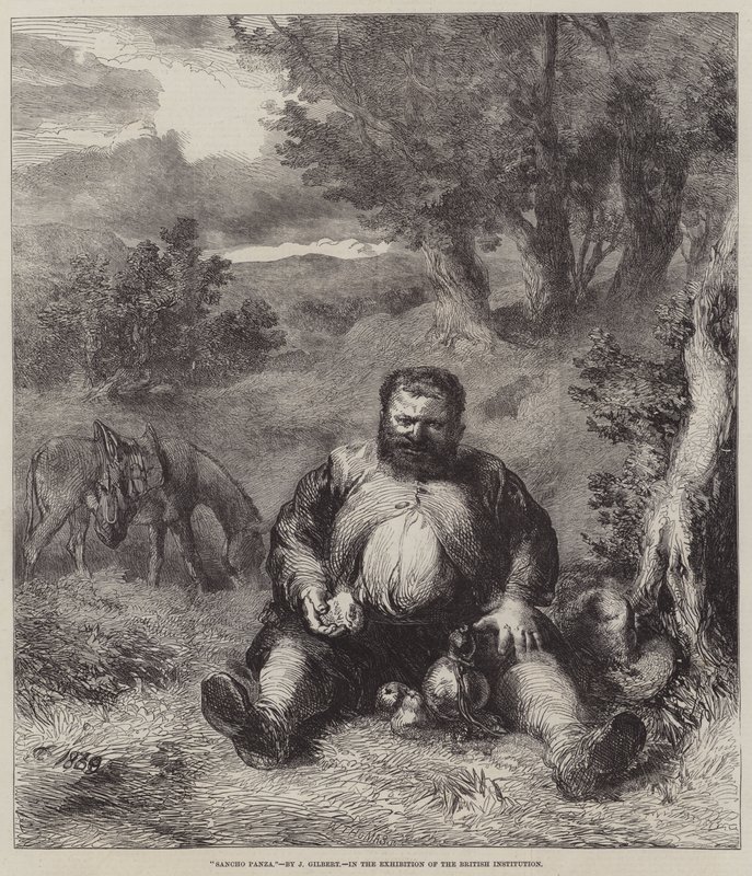 Sancho Panza av John Gilbert