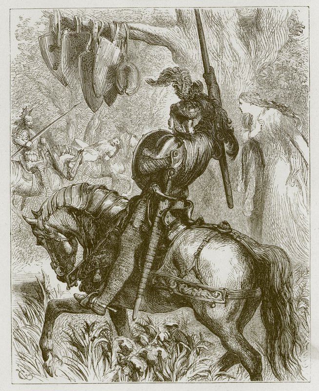 Sir Launcelot du Lake av John Gilbert