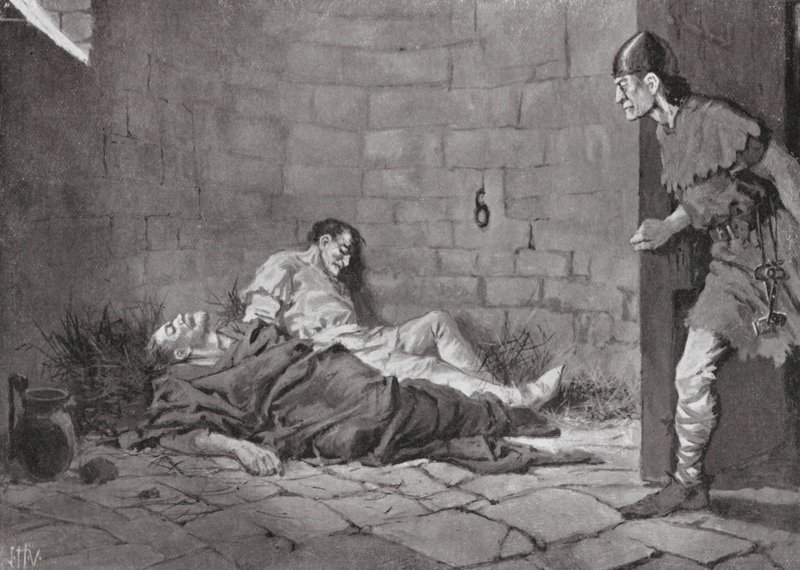 Fängslande och död av hertigarna Erik och Valdemar av John Harris Valda