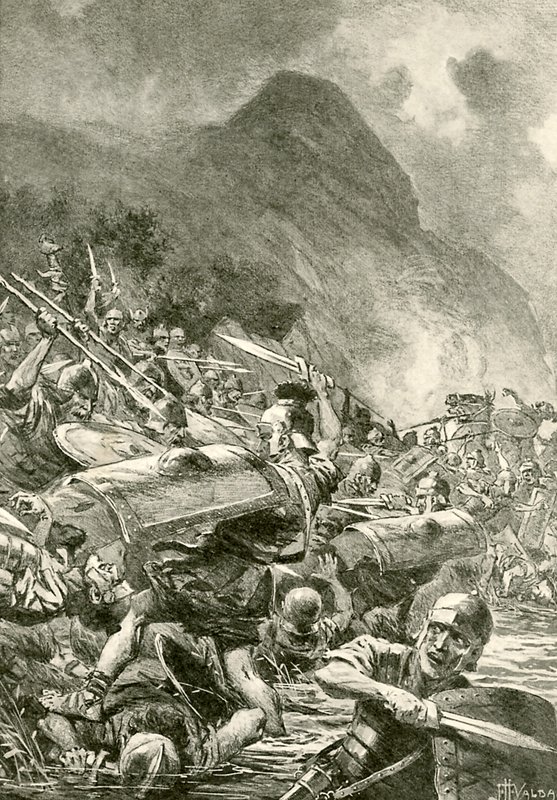 Slaget vid sjön Trasimene av John Harris Valda
