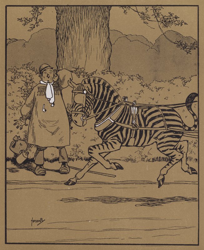 En rustik förvandlad till en Teetotaler (färg litho) av John Hassall