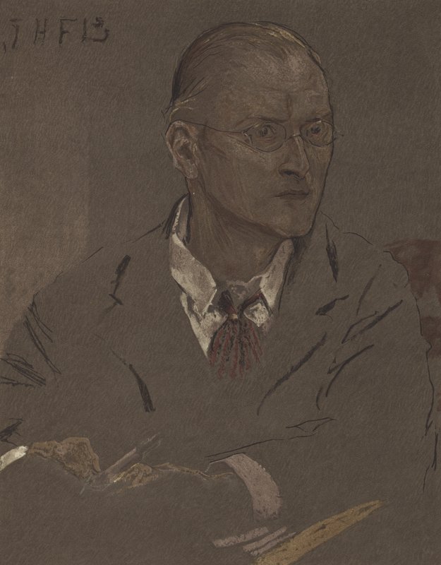 Charles Voysey, engelsk arkitekt och designer av John Henry Frederick Bacon