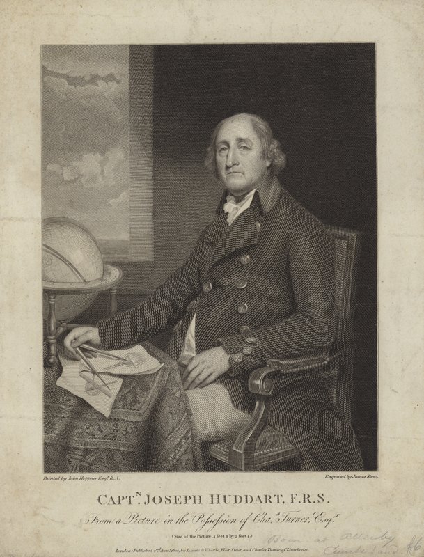 Kapten Joseph Huddart av John Hoppner