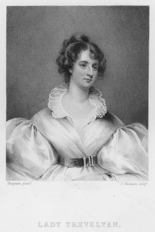 Lady Trevelyan (gravyr) av John Hoppner