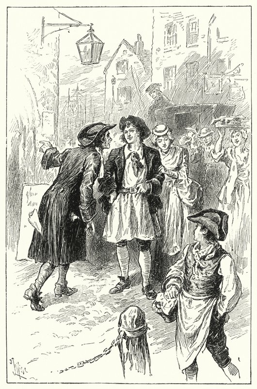 "Vill du vara gift, sir?" (litho) av John Jellicoe