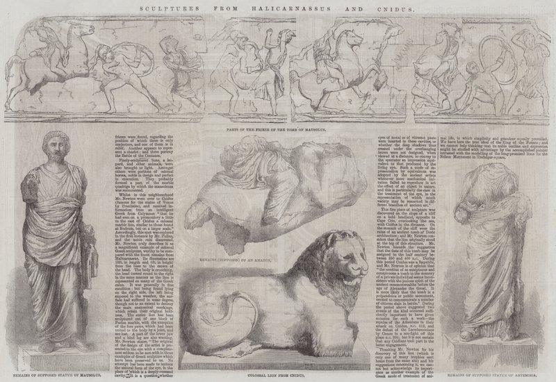 Skulpturer från Halicarnassus och Cnidus av John Jessop Hardwick