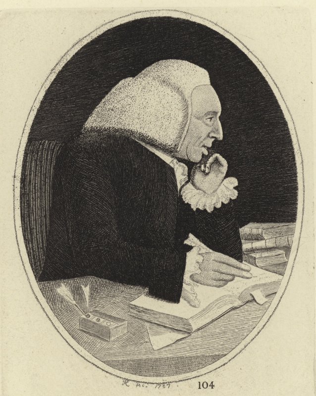 Porträtt av William Cullen av John Kay