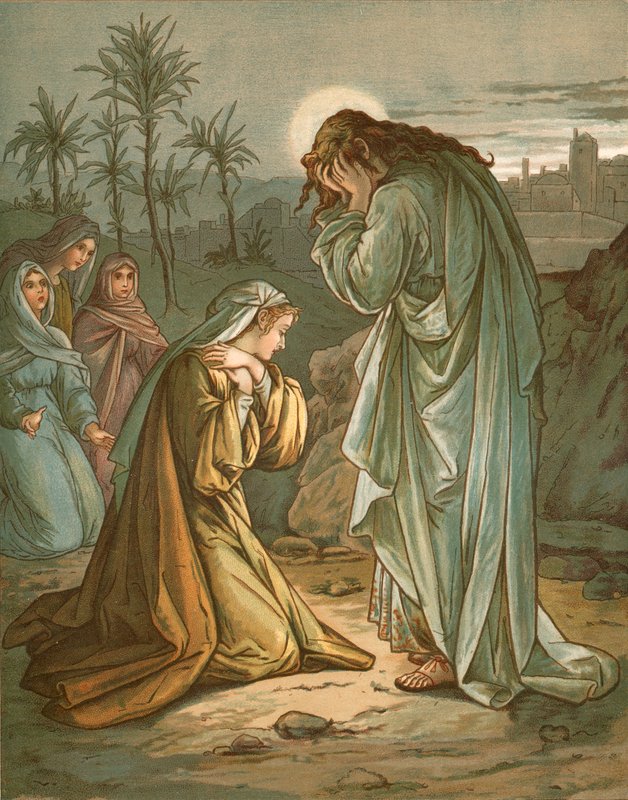 Kristus i Getsemane trädgård av John Lawson